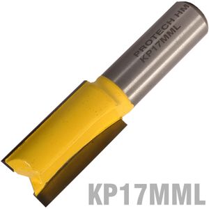 Straight Bit 17mm X 32mm Cut 2 Flute Metric 1/2' Shank